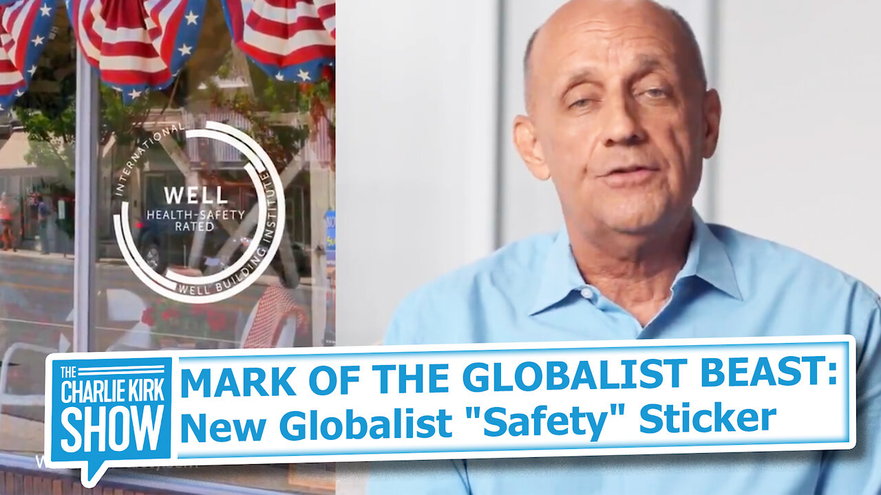 MARK OF THE GLOBALIST BEAST: New Globalist "Safety" Sticker