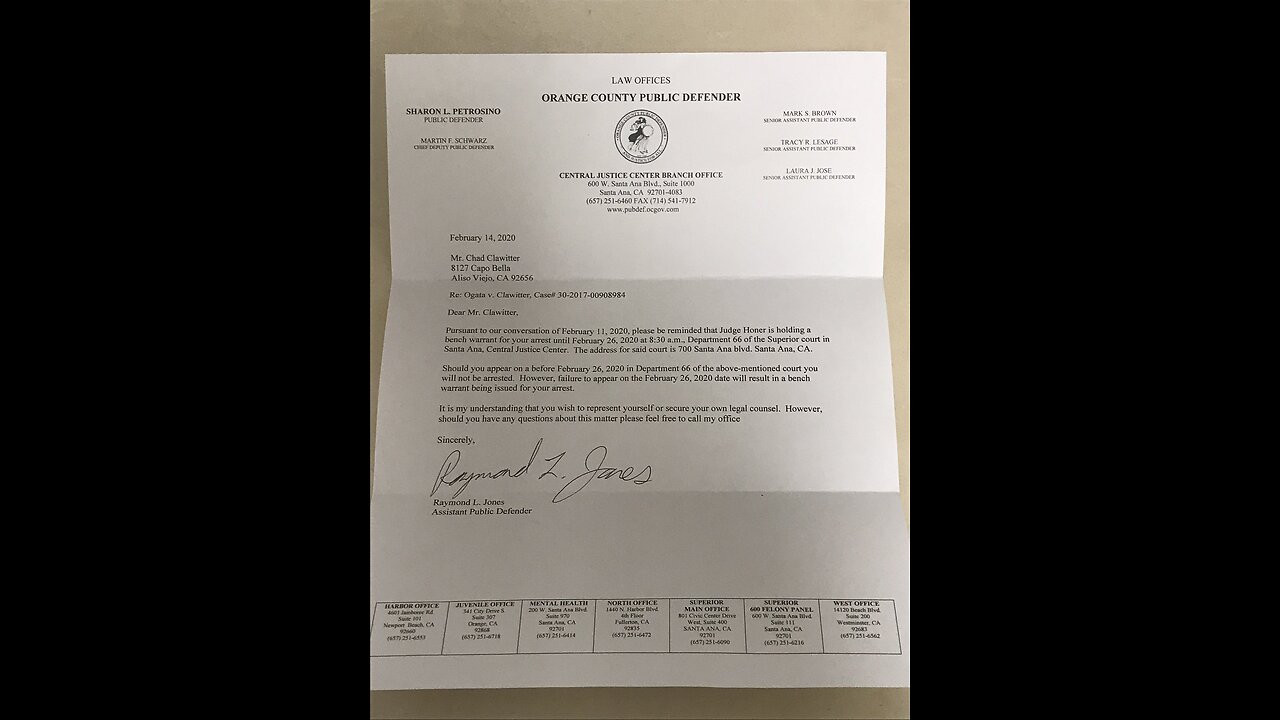United States Department of Justice Complaint February 13, 2020