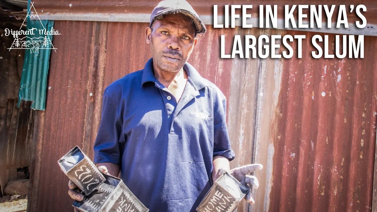 Man makes savings banks from Tin cans to feed his family.