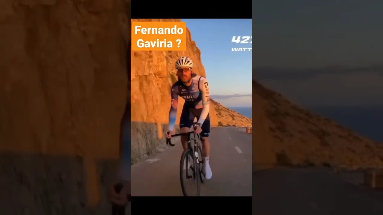 Fernando Gaviria entrenando?