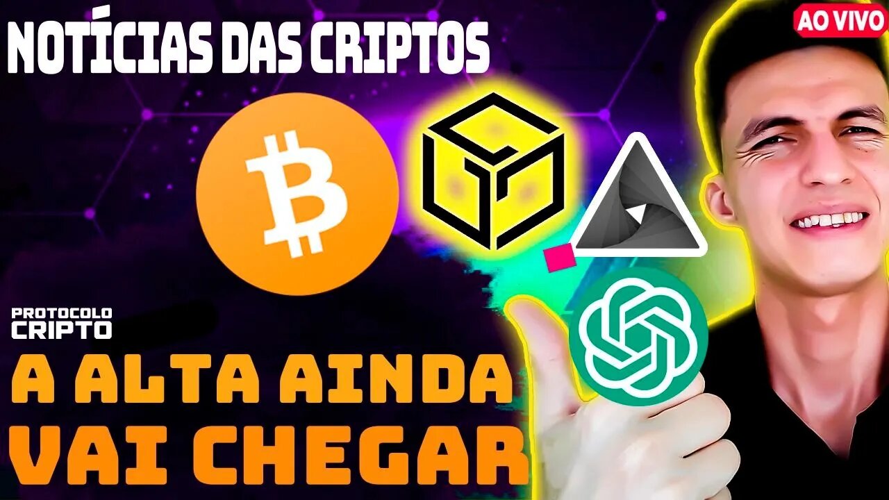 BITCOIN HOJE E CRIPTOMOEDAS SERÁ QUE AINDA NÃO CHEGAMOS LÁ?