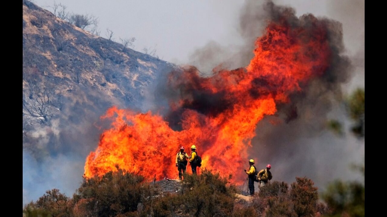 'Suspicious' brushfire! in Los Angeles in panic | spread more than 1300 acres