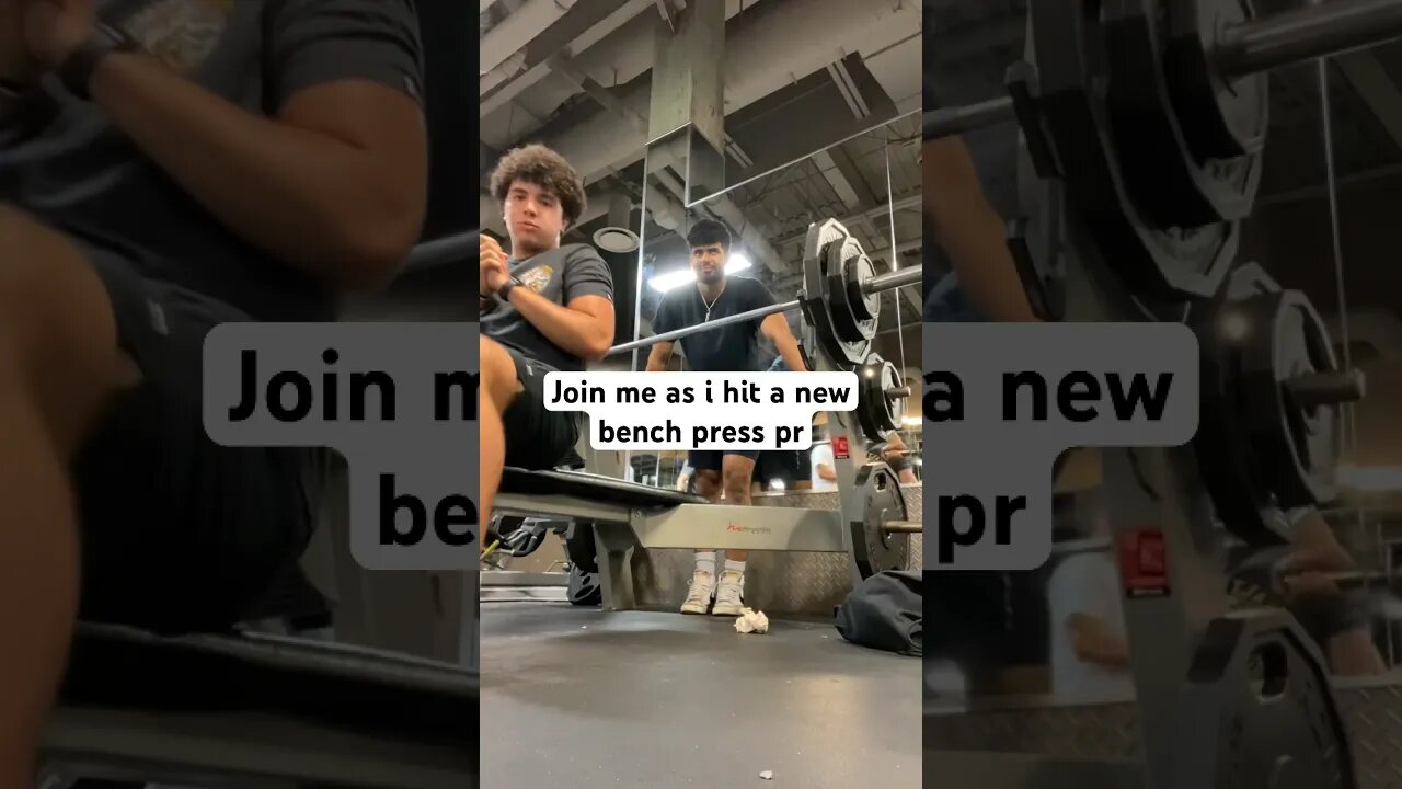 NEW BENCH PRESS PR #shorts