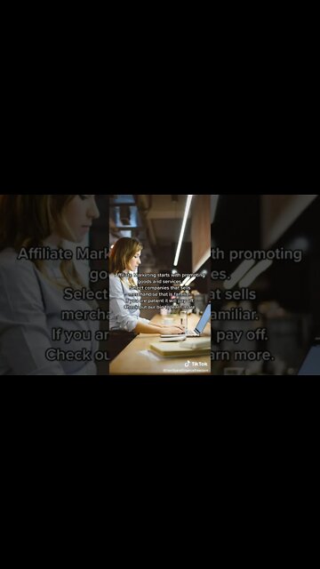 Start Affiliate Marketing Today