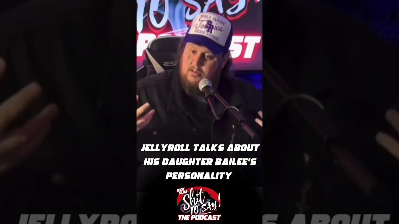 Jelly Roll Talks About His Daughter Bailee’s Personality #jellyroll #chadarmestv #igssts #shorts