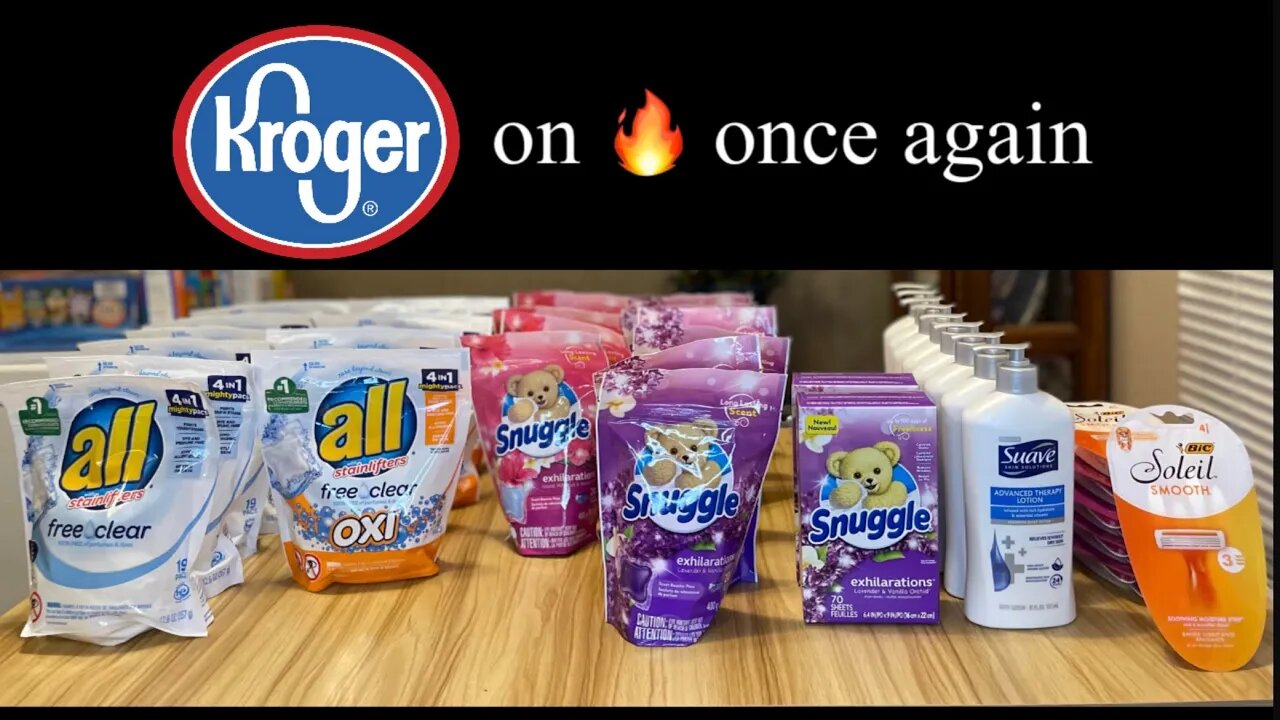 Kroger is on FIRE ! | Round 2 of shopping #couponingwithdee