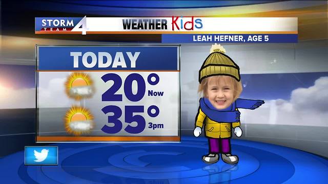 Weather Kid of the Day: Leah Hefner
