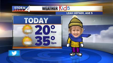 Weather Kid of the Day: Leah Hefner