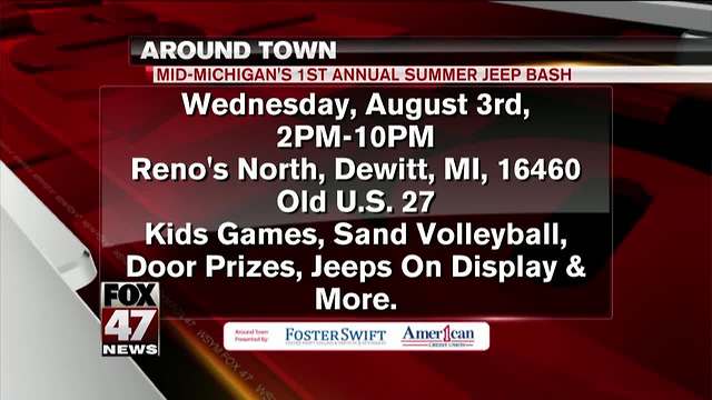 Around Town 8/1/17: Summer Jeep Bash