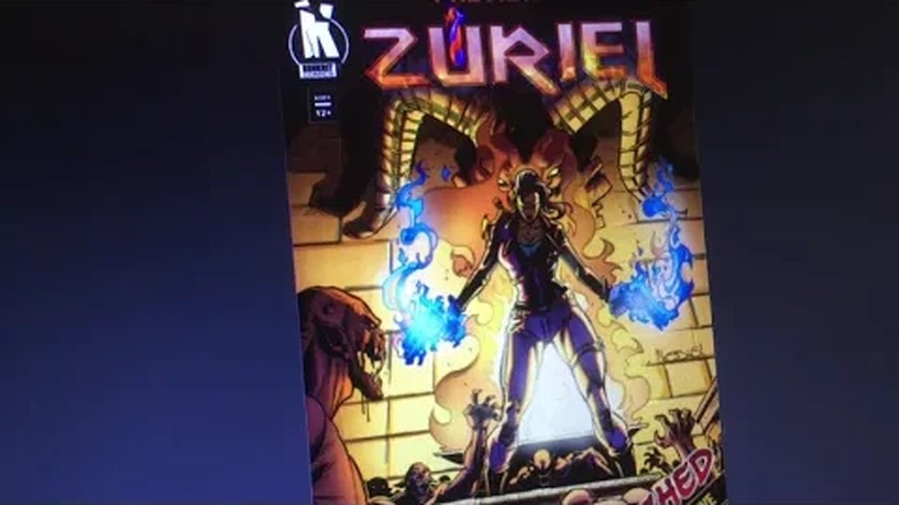 Konkret Comics Zuriel Has Rock Solid Action! Blade & Buffy BETTER WATCH OUT!