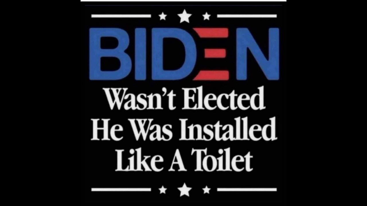 This is what you get when you have a president that’s installed like a toilet