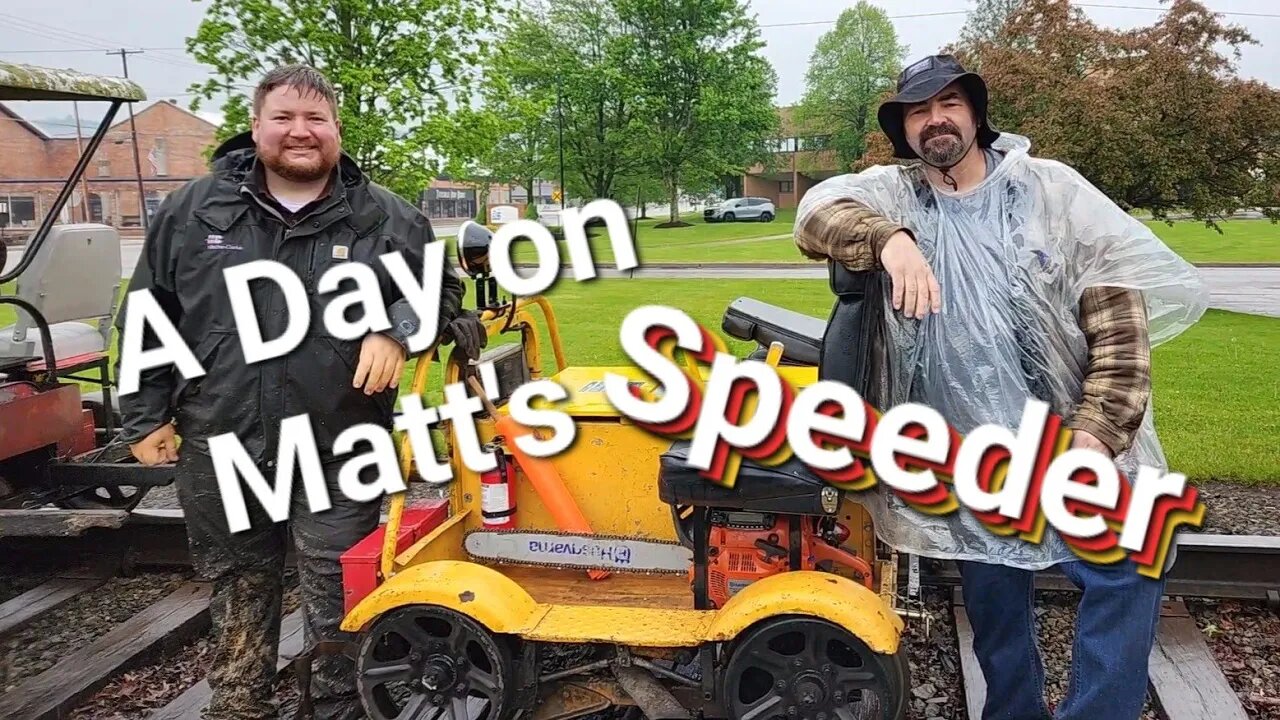 Rail Speeder trip with Matt Kinnard in Titusville PA