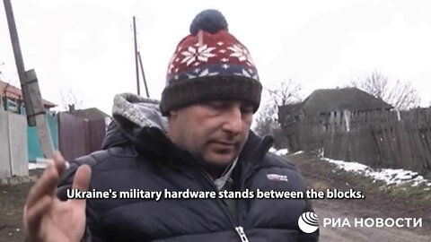 A refugee from Severodonetsk recounted his family's escape from the city