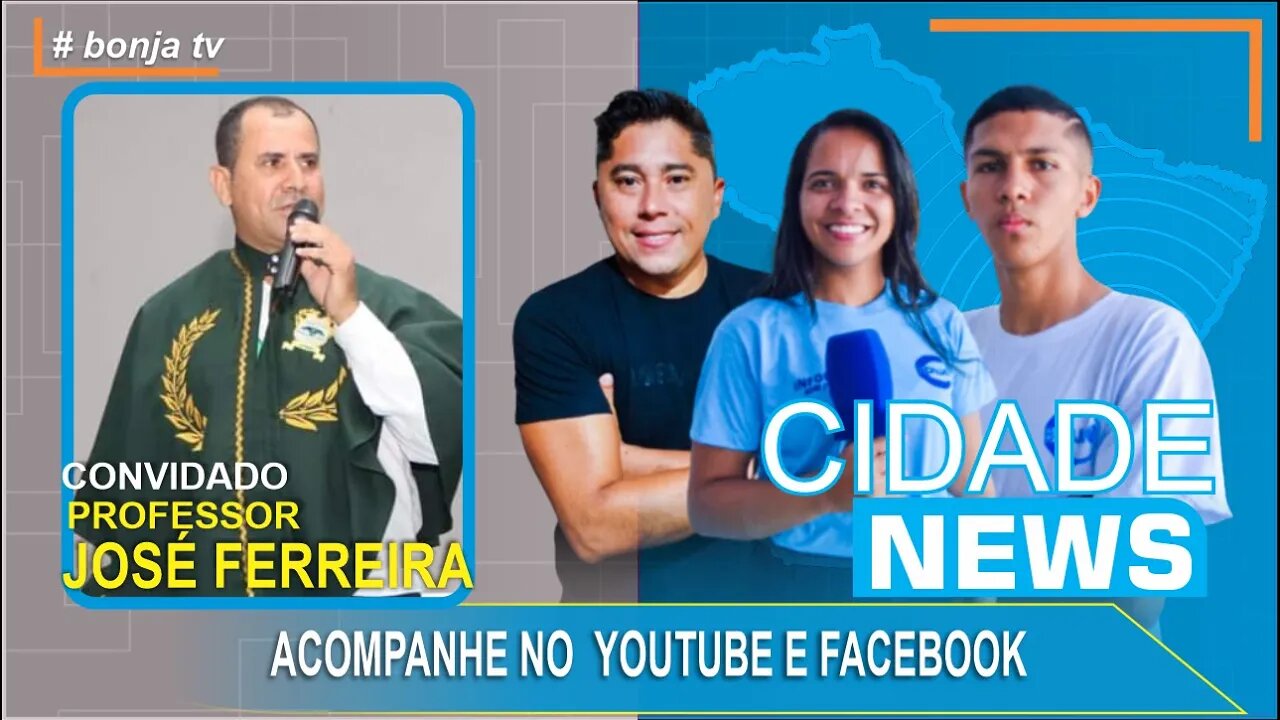 Convidado Professor Zeca - Cidade News Bom Jesus | 24.Julho.2023 | bonja tv