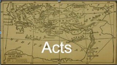 Acts lesson 01, Introduction, Background, and Argument