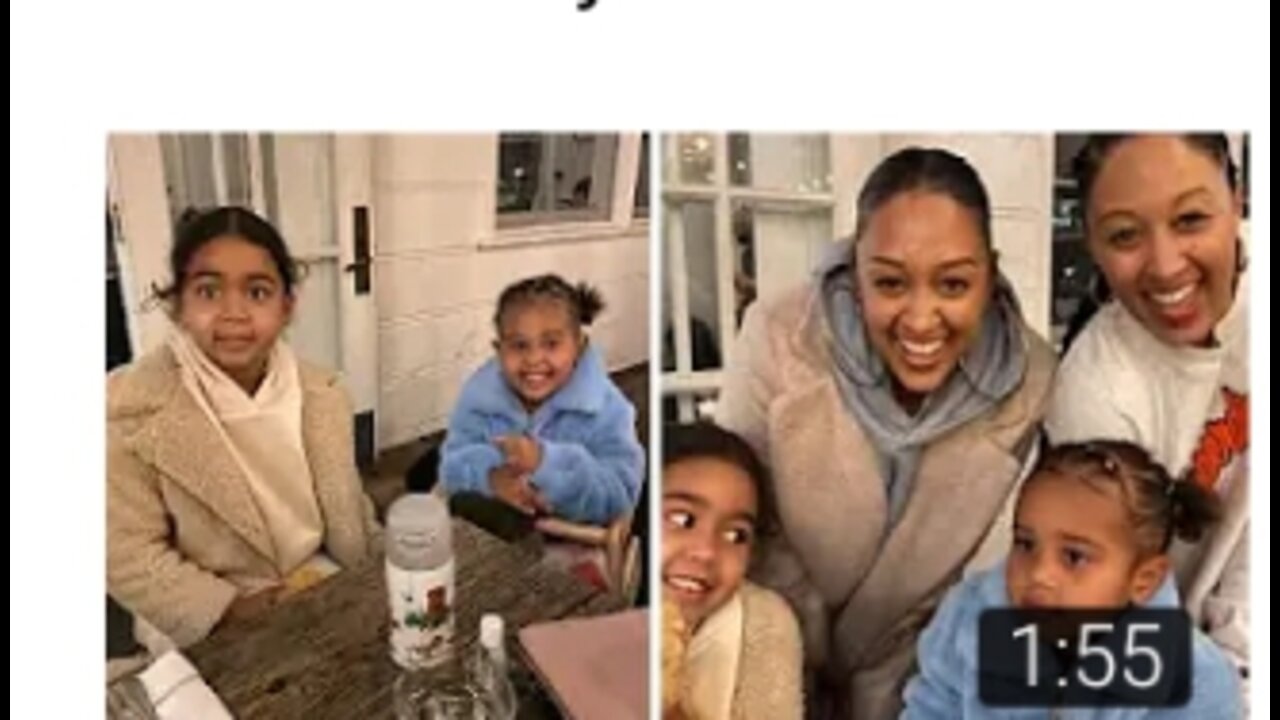 Tia Mowry & Tamera Enjoyes A Beautiful Day With Her Family ❤️