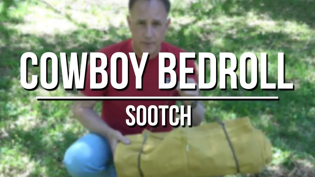 Cowboy Canvas & Wool Bedroll