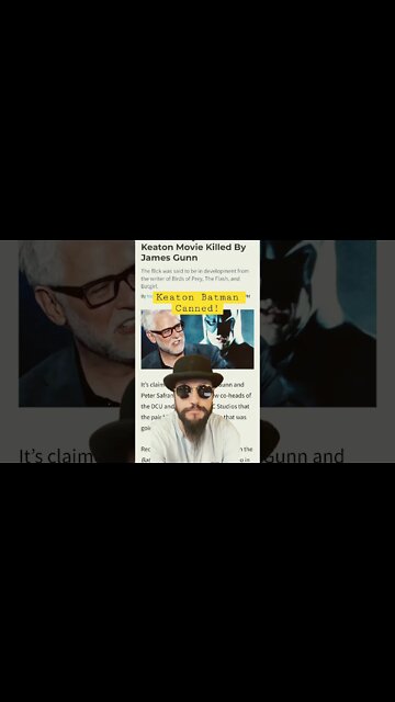 Be Happy Micheal Keaton’s Batman Movie Was Cancelled