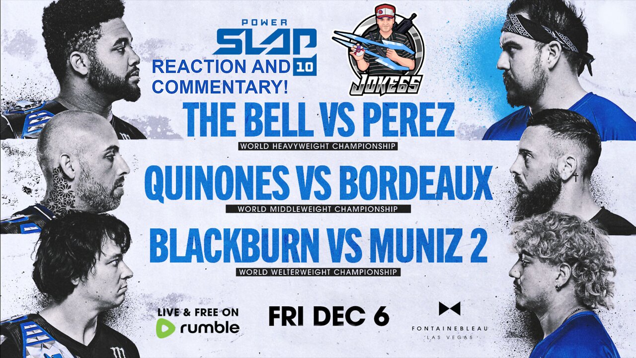 [LIVE] POWER SLAP 10 REACTION | Reaction and Commentary
