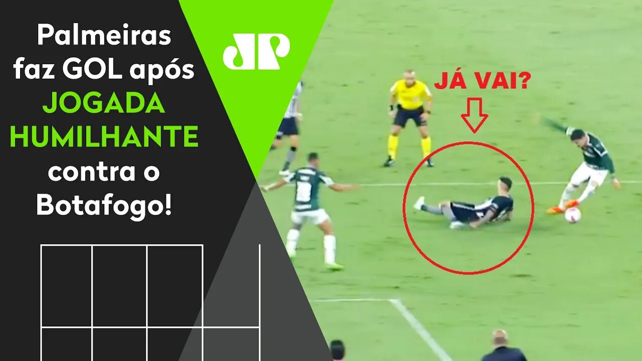 DRIBLE HUMILHANTE E GOL! OLHA o que o Palmeiras FEZ contra o Botafogo hoje!