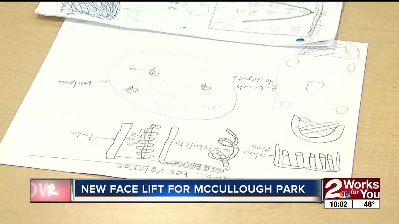 McCullough Park is getting a new face lift