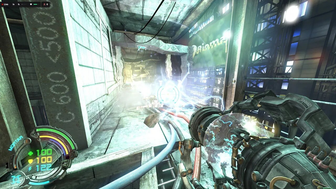 Hard Reset Redux, Playthrough, Level 9 "Junkyard"
