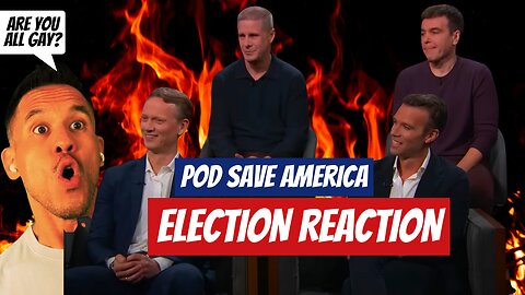 Jimmy Kimmel Grills Pod Save America ELECTION Results: The Gay Reveal!