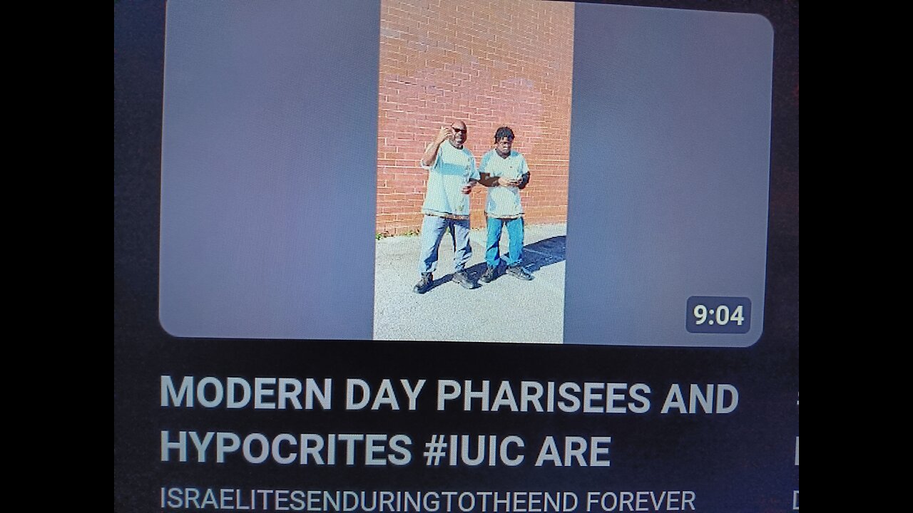 HEROES: BISHOP AZARIYAH & HIS SON ARE EXPOSING EVIL ISRAELITES LIKE THE GROUP "IUIC" (Matthew 23:3)