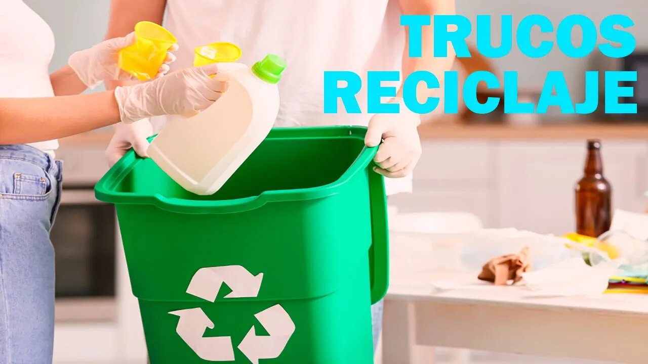 7 Consejos para RECICLAR PLÁSTICO en el HOGAR ♻🏡