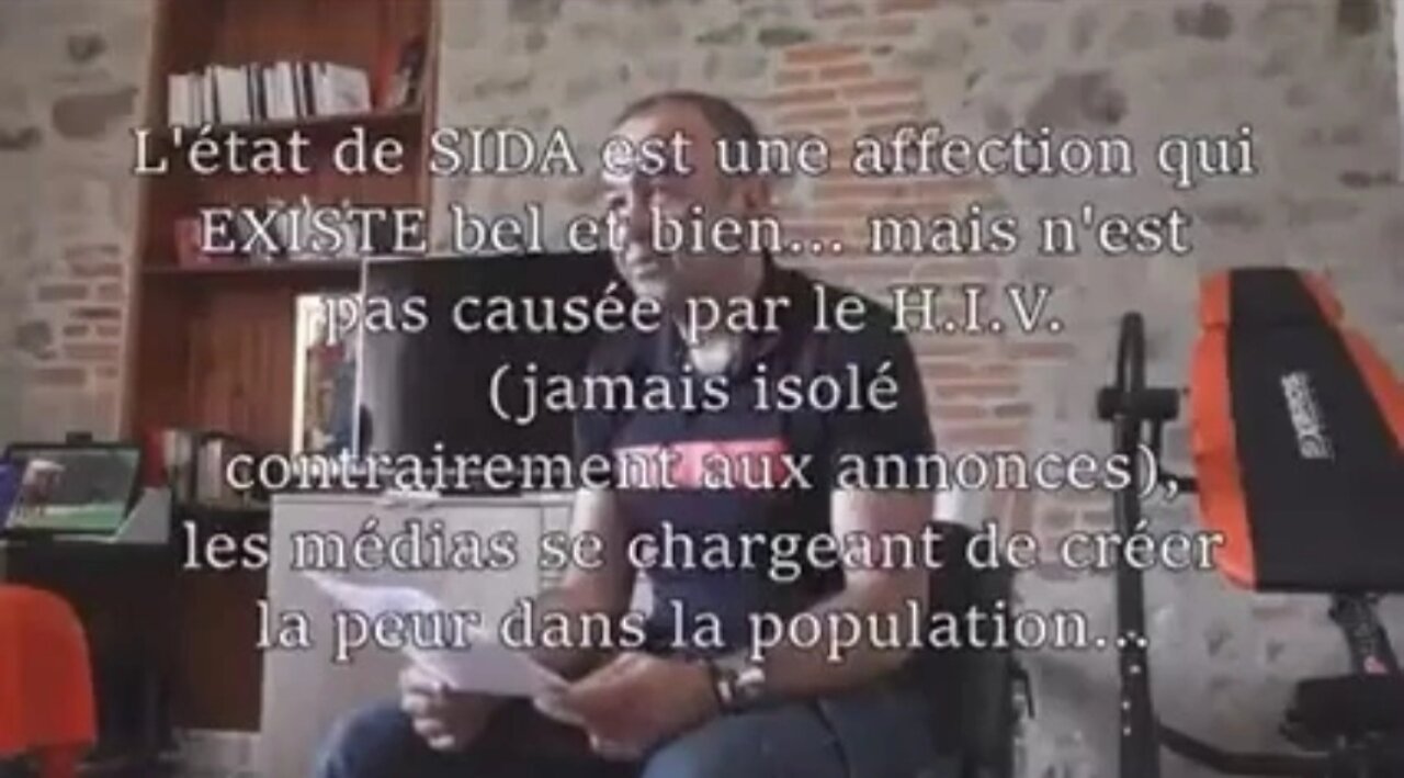 Le Dr Alain SCOHY sur la construction médiatique du VIH/Sida