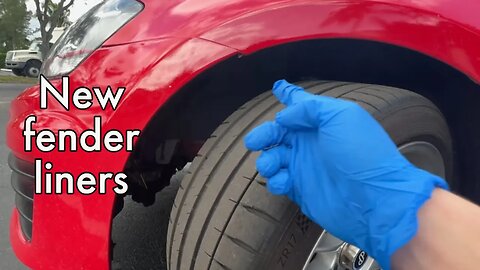 Replacing Golf GTI fender liners