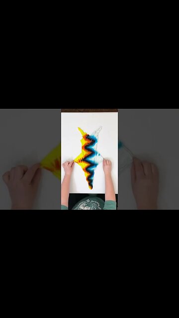 Dye Art - Tie Dye Wig-Wag T Shirt #Shorts