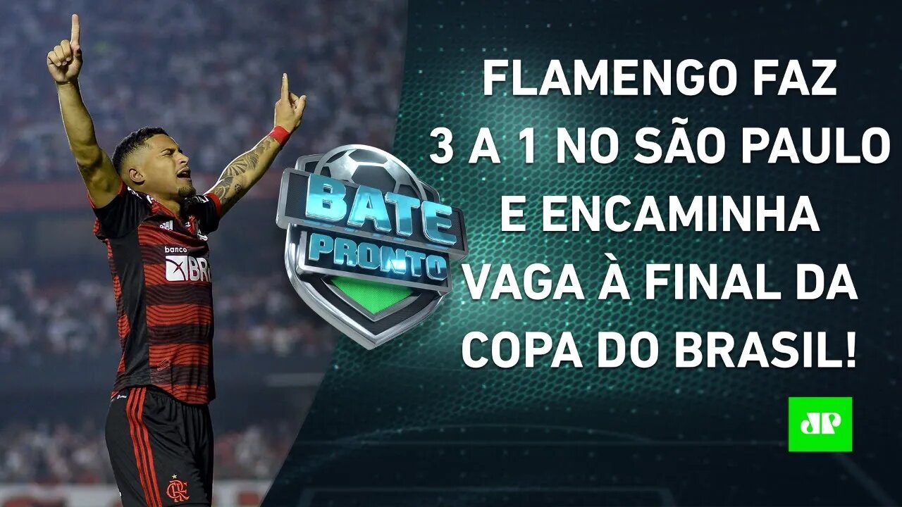 Flamengo BATE o São Paulo no Morumbi; Corinthians ARRANCA EMPATE contra o Fluminense! | BATE-PRONTO