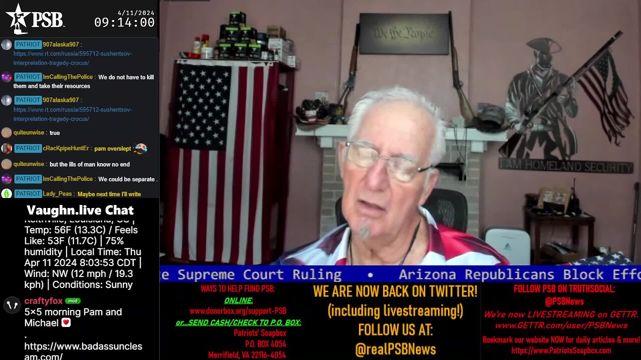 2024-04-11 09:05 EDT - Straight Shootin': with Thumper