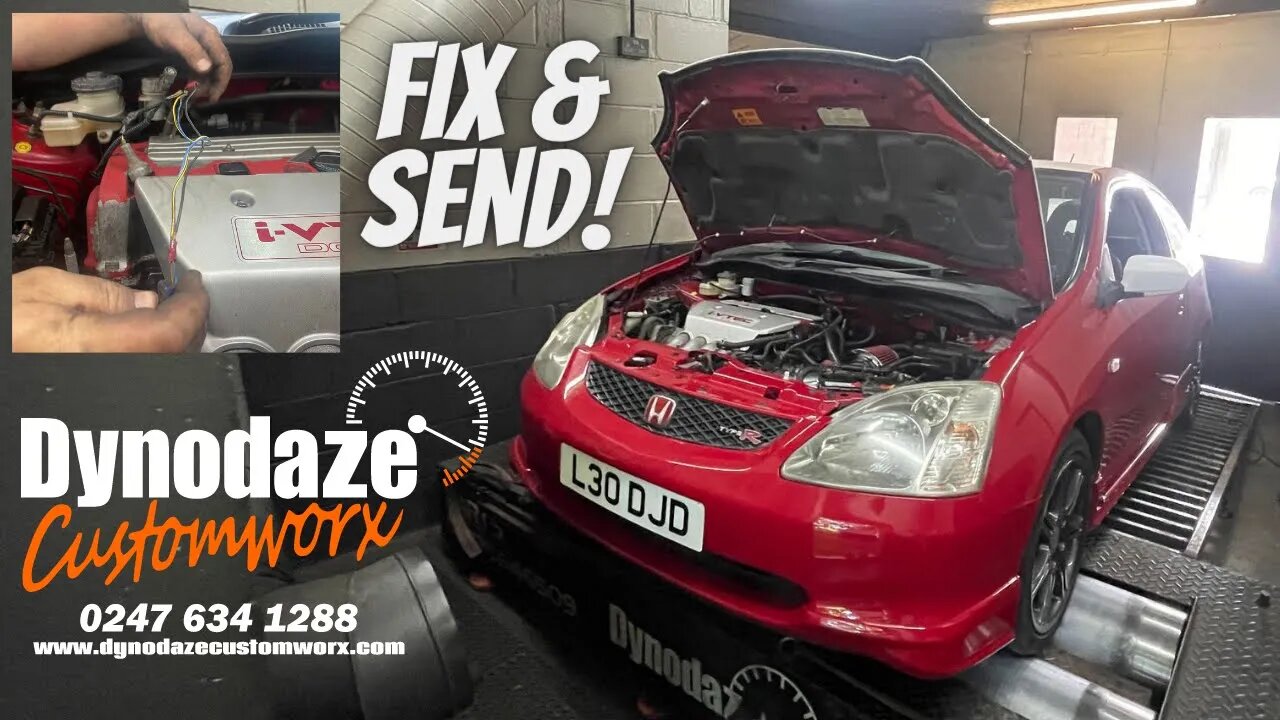 Problem Child Gets Dynodaze Disciplined - Honda Civic Ep3 Typer Fix and Remap