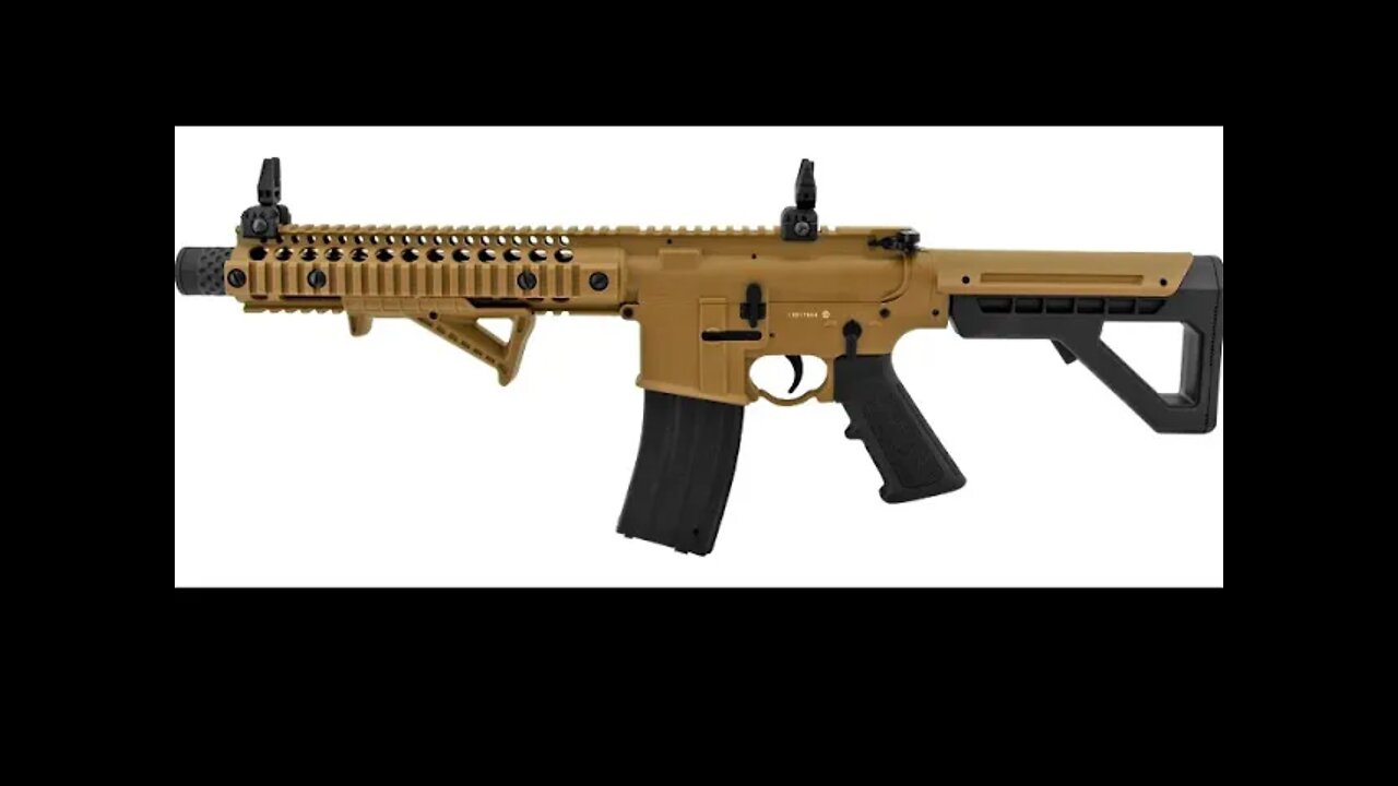 DPMS SBR! Full Auto Air Rifle!!