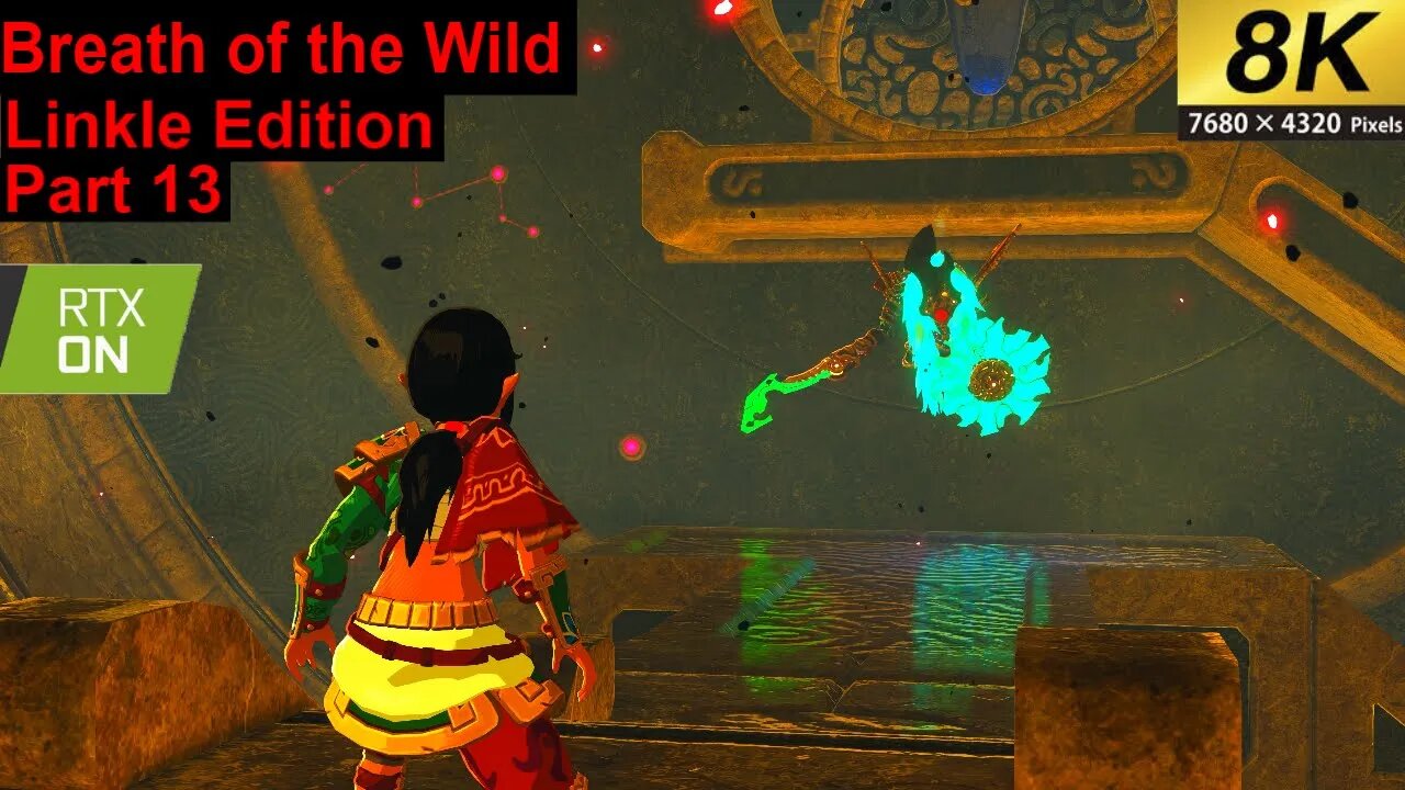 Breath of the wild Linkle edition Part 13 Divine Beast Vah Naboris (rtx, 8k) Heavily modded