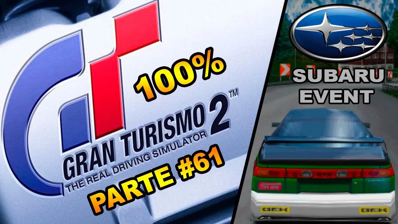 [PS1] - Gran Turismo 2 - [Parte 61] - Simulation Mode - Subaru Event - Alcyone Challenge