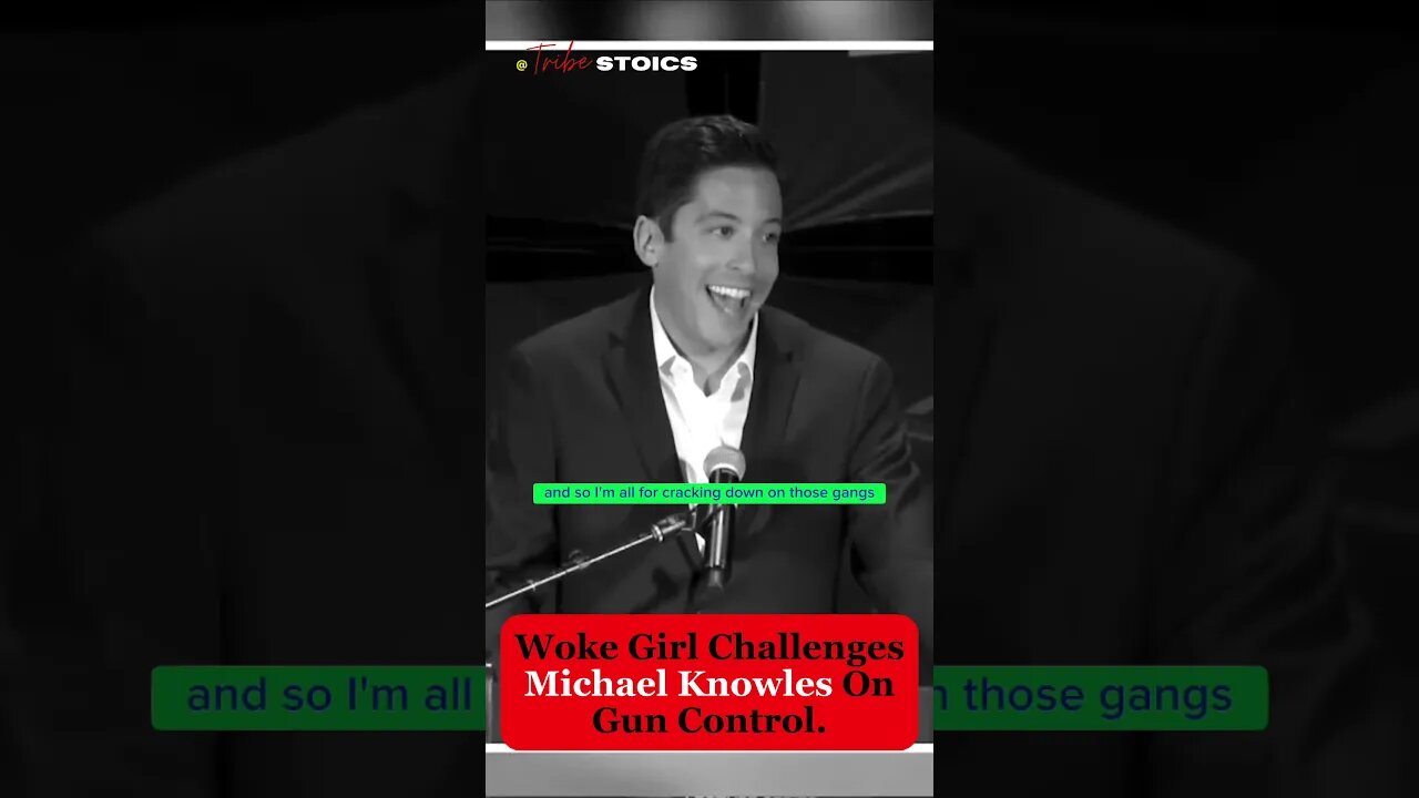 Woke Girl Challenges @MichaelKnowles On Gun Control: Feelings Were Hurt @YAFTV