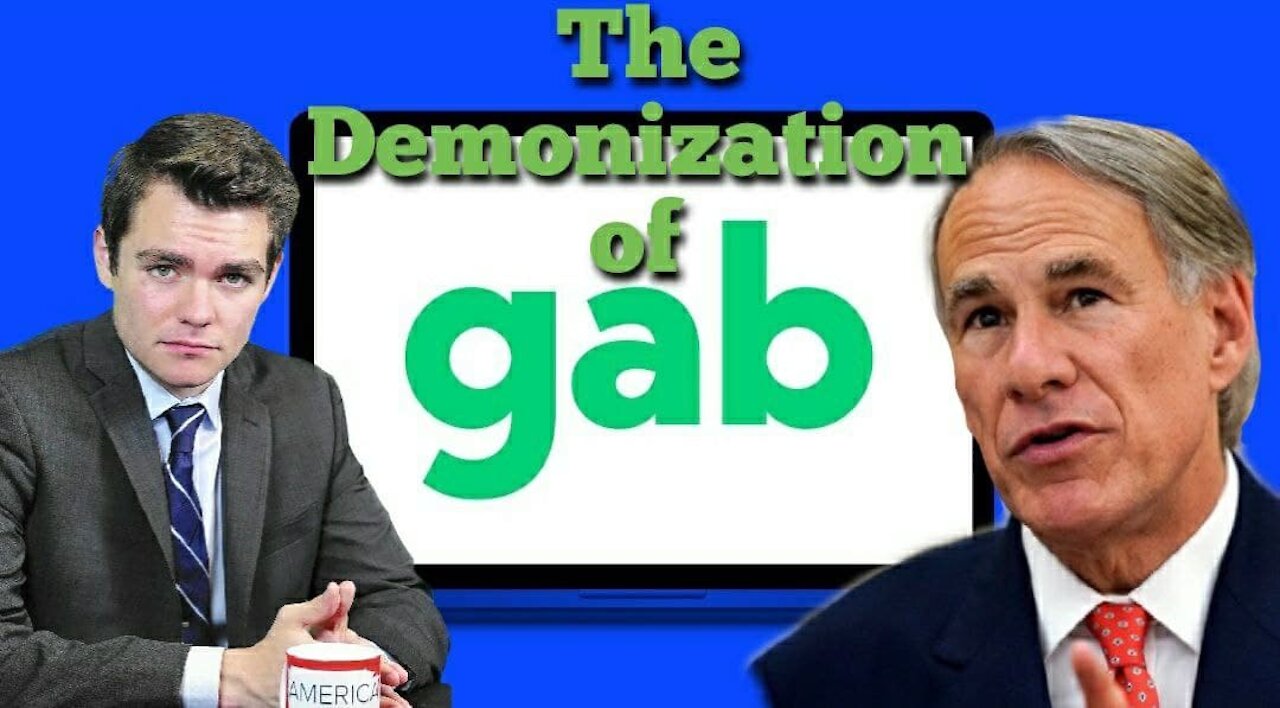 Nick Fuentes || Greg Abbott defames GAB.com: 'The GOP buys the Left's framework'