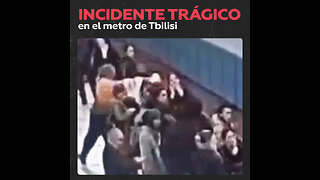 Hombre muere tras ser empujado en el metro de Tbilisi