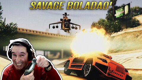 GTA 5 - TROLANDO OS TRYHARDS COM MEU SAVAGE BOLADÃO NA SESSÃO PÚBLICA!