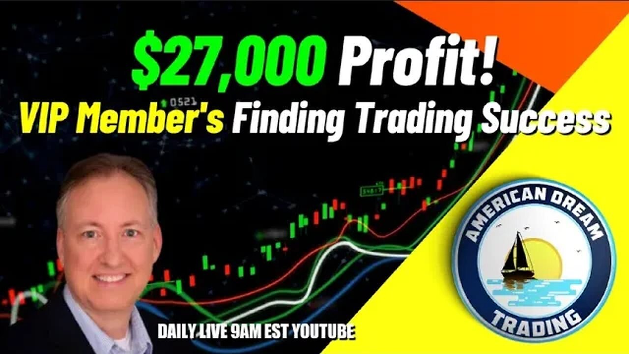 $27,000 Profit In One Day! - VIP Member's Extraordinary Day Trading Success