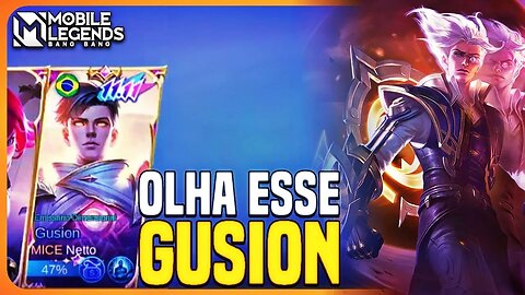 ENCONTREI ESSE GUSION MID DE PETRIFICAR NA RANKED E ISSO ACONTECEU | NATAN | MLBB