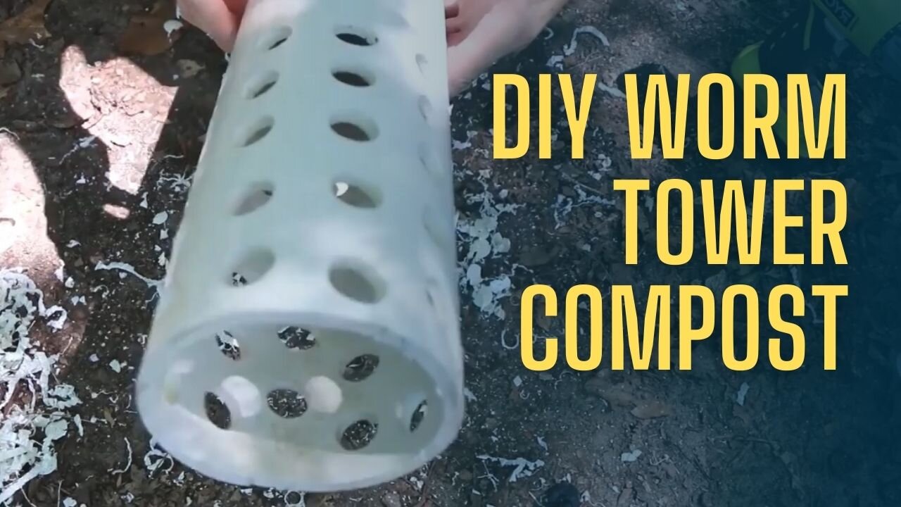 DIY Worm Tower Compost