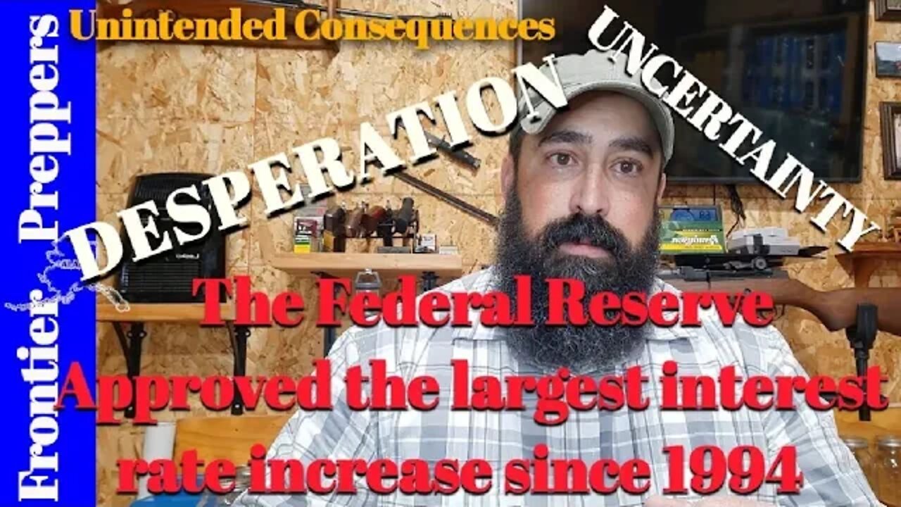 Largest Interest Rate INCREASE | UNCERTAINTY | DESPERATION