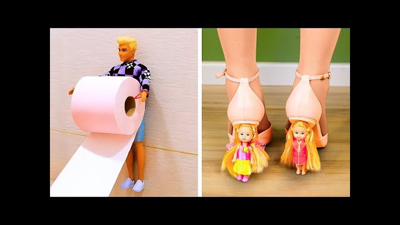 Fantastic Doll Reuse Crafts and Hacks 🤩😍 Barbie Crafts For Home Decoration!