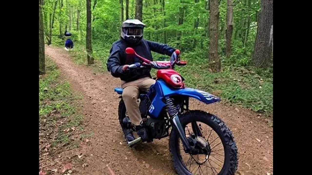 Brampton ORV Trails on our Mini Bikes ( Trailmaster Hurricane 200X )