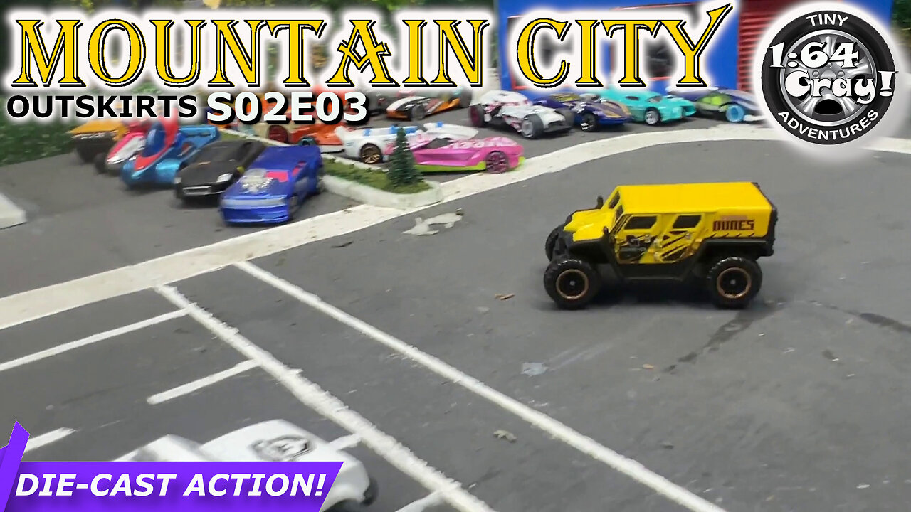 Mountain City Outskirts S02E04 - matchbox hotwheels gas motormax minigt tarmacworks global64