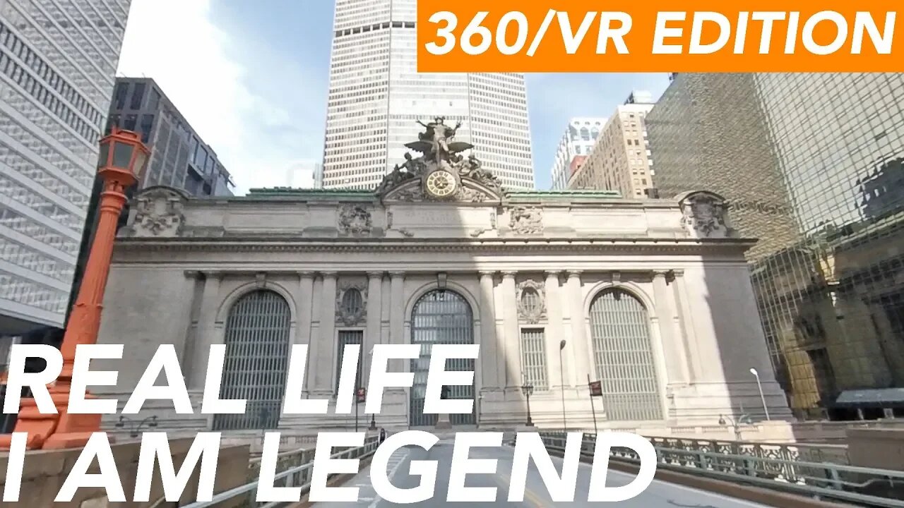 360° NEW YORK LOCKDOWN: Park Avenue to Grand Central Terminal